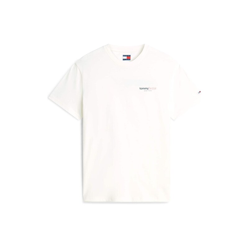 Tommy Jeans Tričko Logo Graphic námořnická modř / červená třešeň