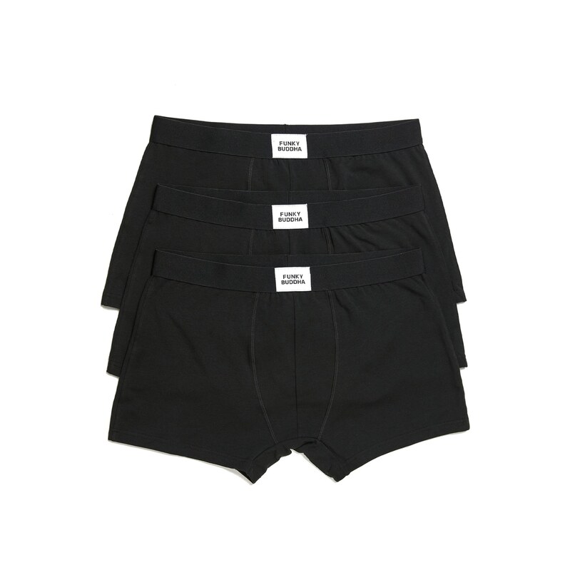 Funky Buddha Boxerky černá