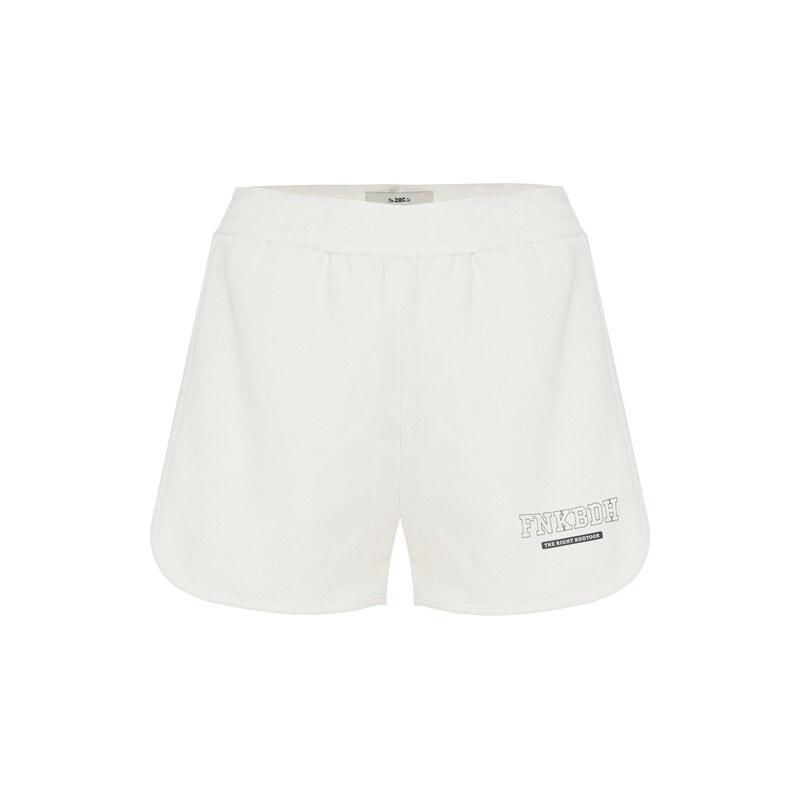 Funky Buddha Sportovní kalhoty offwhite
