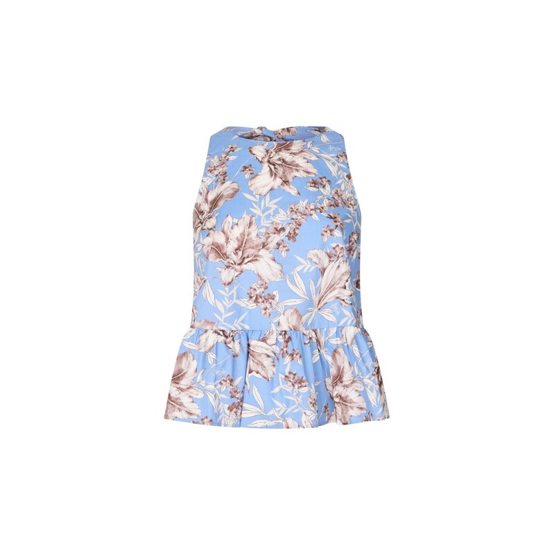 Liu Jo Top béžová / světlemodrá / bílá 115688073