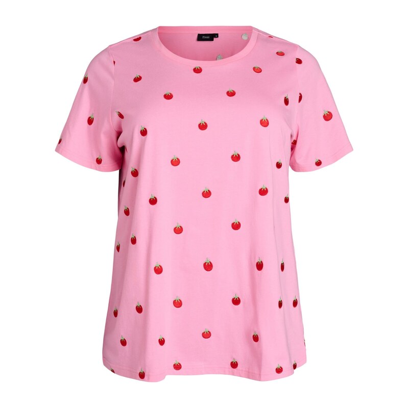 Zizzi Tričko Velin zelená / pink / červená 115688130