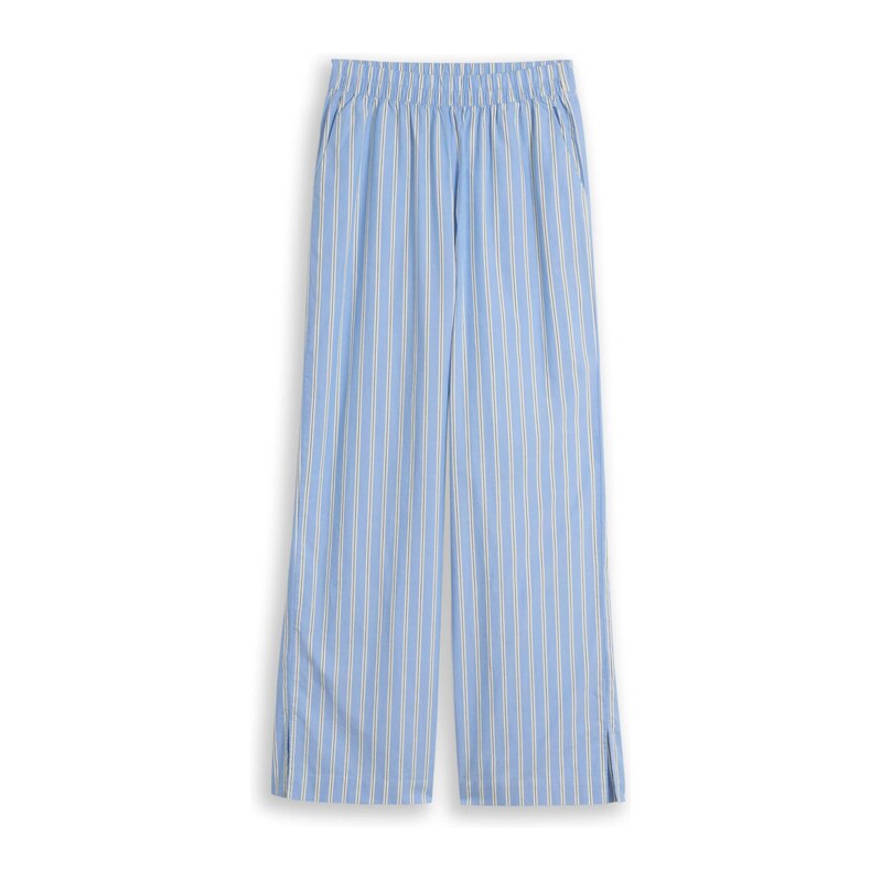 TOM TAILOR DENIM Kalhoty světlemodrá / jedle / bílá 115688183
