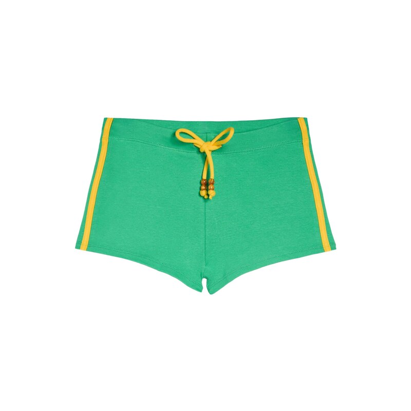 Bershka Kalhoty žlutá / nefritová 115688161