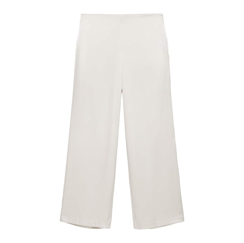 Pull&Bear Kalhoty slonová kost 115688535
