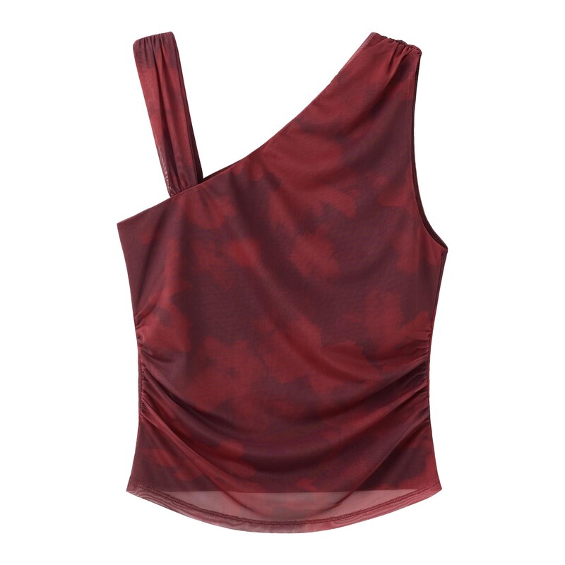MANGO Top MARA červená / bordó 115688566