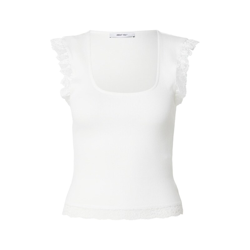ABOUT YOU Top Camille bílá 115688682