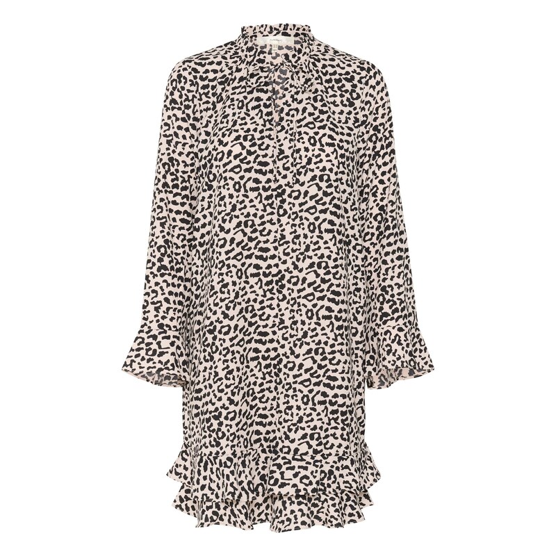 InWear Šaty NinahIW černá / barva bílé vlny 115688413