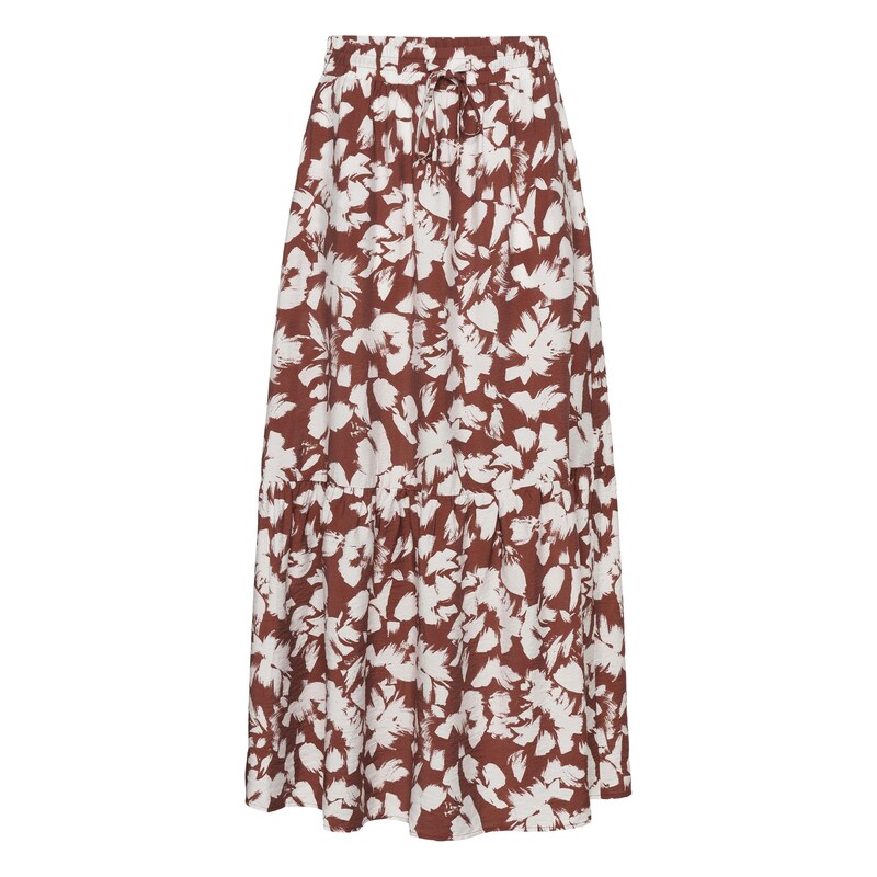 Kaffe Sukně KAEvie béžová / hnědá 115688641