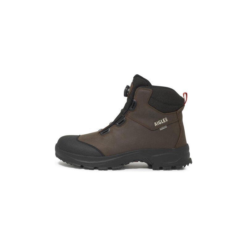 AIGLE Kozačky Laforce tmavě hnědá / černá 115688920