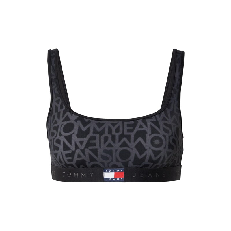 Tommy Hilfiger Underwear Horní díl plavek šedá / černá