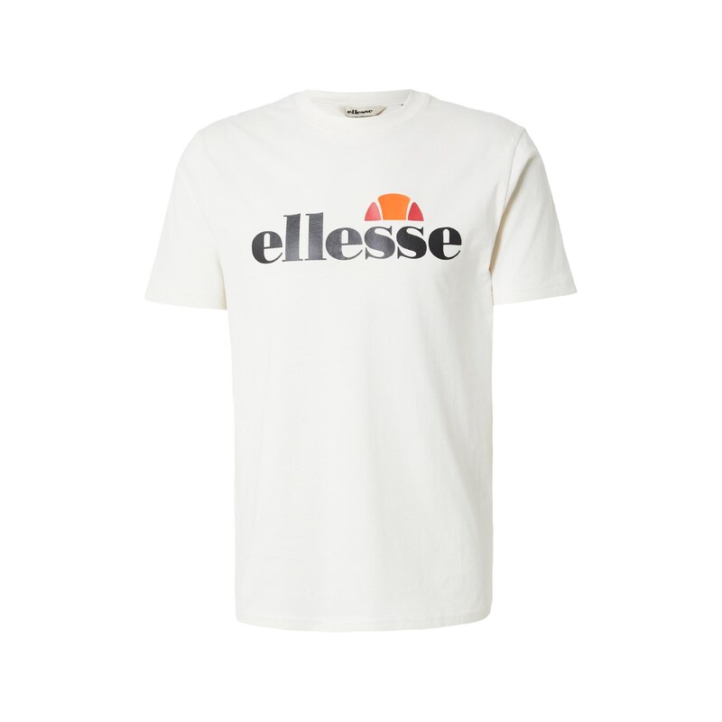 ELLESSE Tričko Prado 2 oranžová / červená / černá / offwhite
