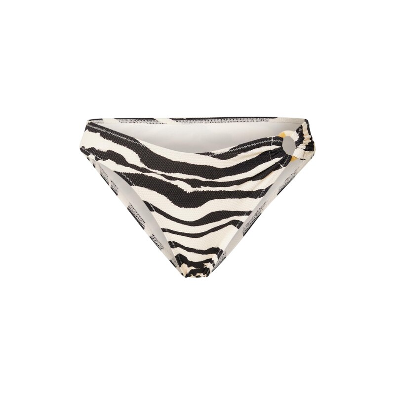 Lindex Spodní díl plavek Naomi černá / offwhite 115689059