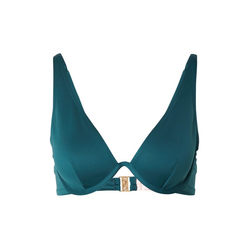 Hunkemöller Horní díl plavek Neoprene Up smaragdová 115689047