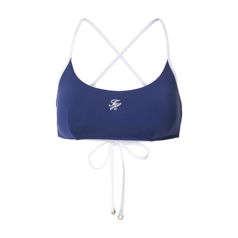 Tommy Hilfiger Underwear Horní díl plavek tmavě modrá / bílá 115689119