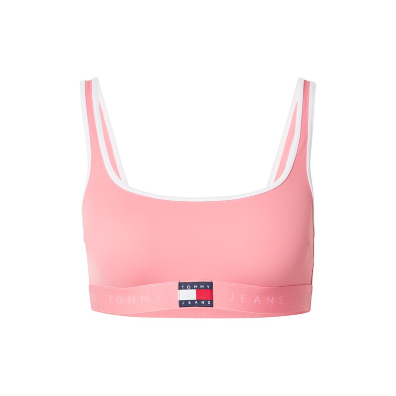 Tommy Hilfiger Underwear Horní díl plavek pink / bílá