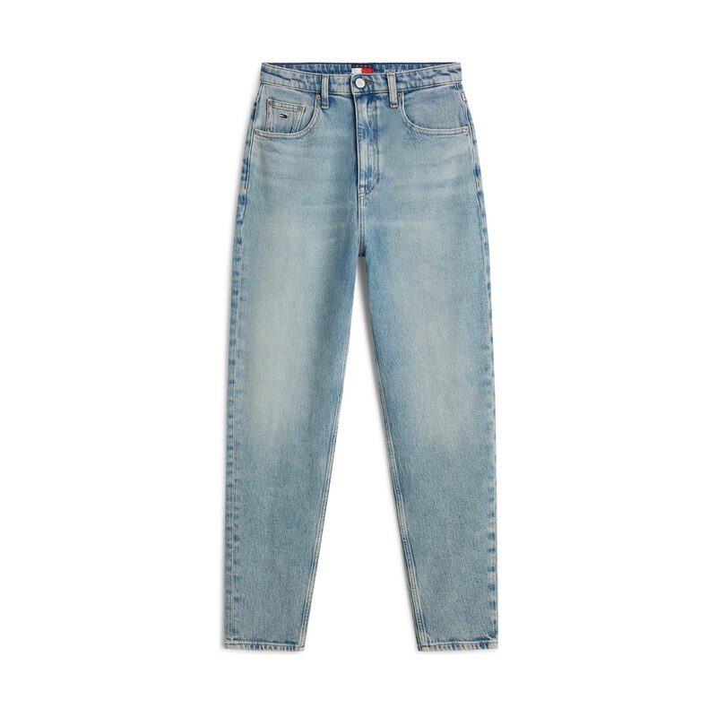 Tommy Jeans Džíny Ultra High Rise Tapered Mom světlemodrá