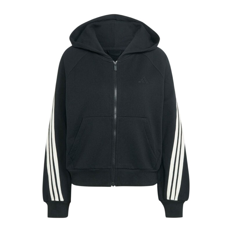 ADIDAS SPORTSWEAR Sportovní mikina 'AK' černá / bílá