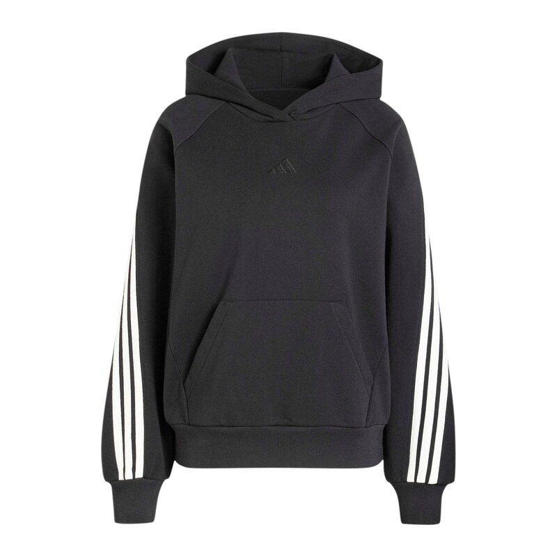 ADIDAS SPORTSWEAR Sportovní mikina 'AK' černá / bílá
