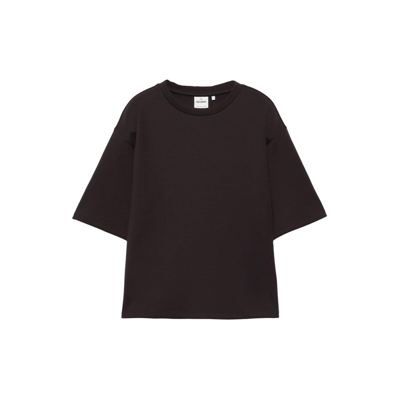 Pull&Bear Oversized tričko antracitová 115689334