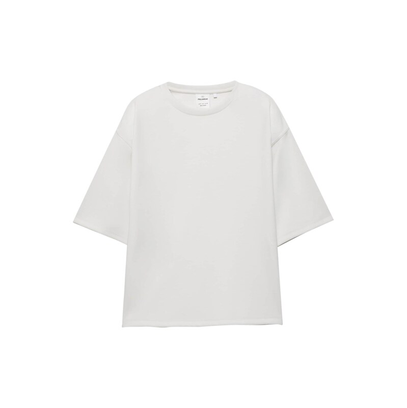 Pull&Bear Oversized tričko režná 115689331