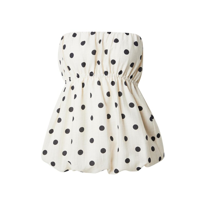 TOPSHOP Top LINA černá / bílá 115689391