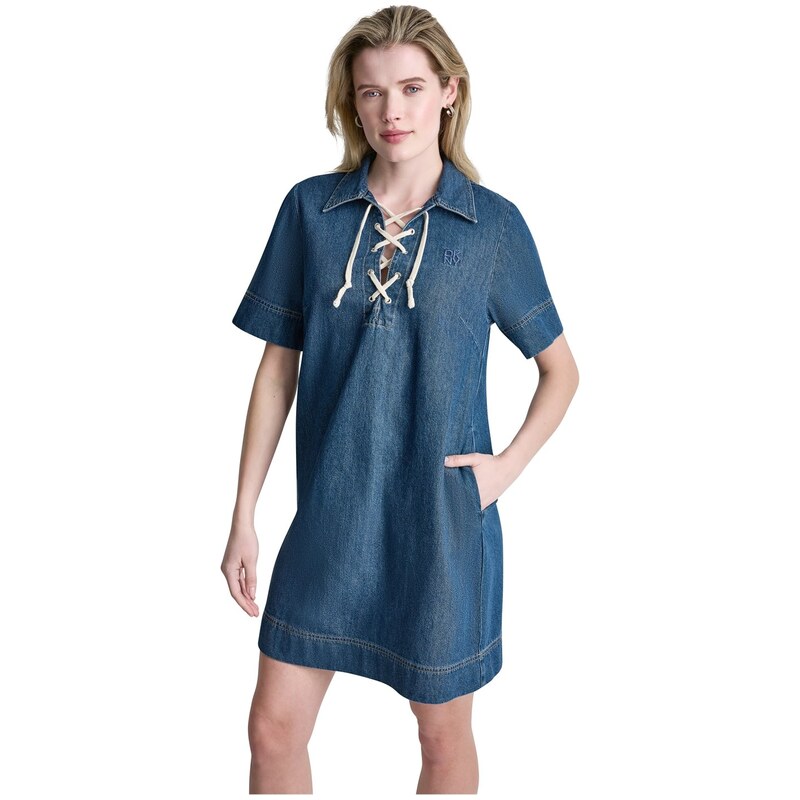 Šaty DKNY Rustic Indigo 5906498 115696445