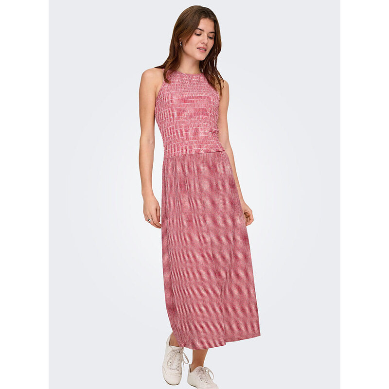 Šaty ONLY Rot/ Weiß 857824 115702549