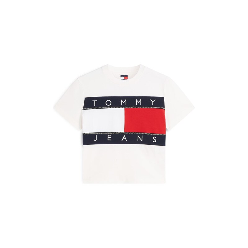 Tričko Tommy Jeans Ancient White 102102