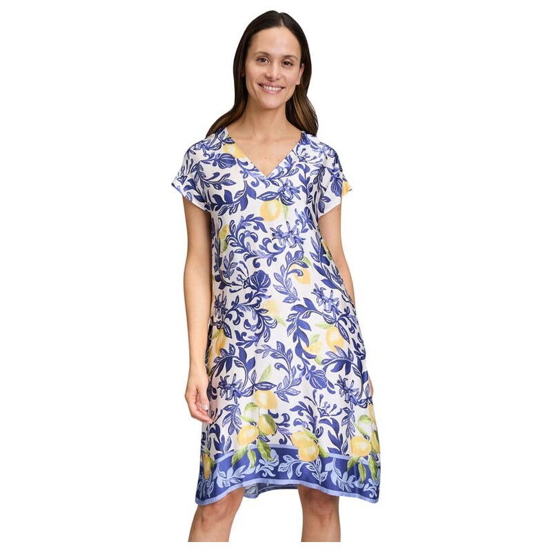 Šaty Vera Mont Creme/ Blau 4790165 115702632