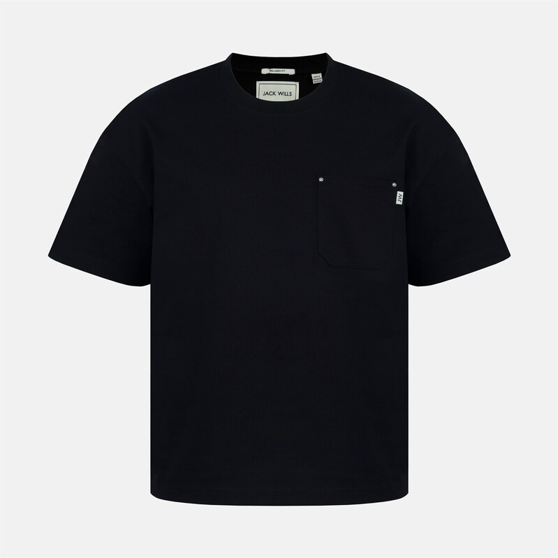 Tričko Jack Wills Black 5602176