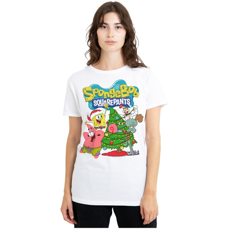 Tričko Spongebob White 9778074 115697643