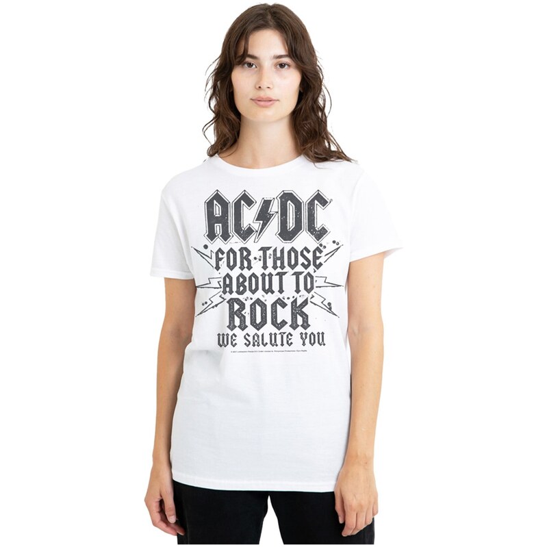 Tričko ACDC White 3629168 115697684