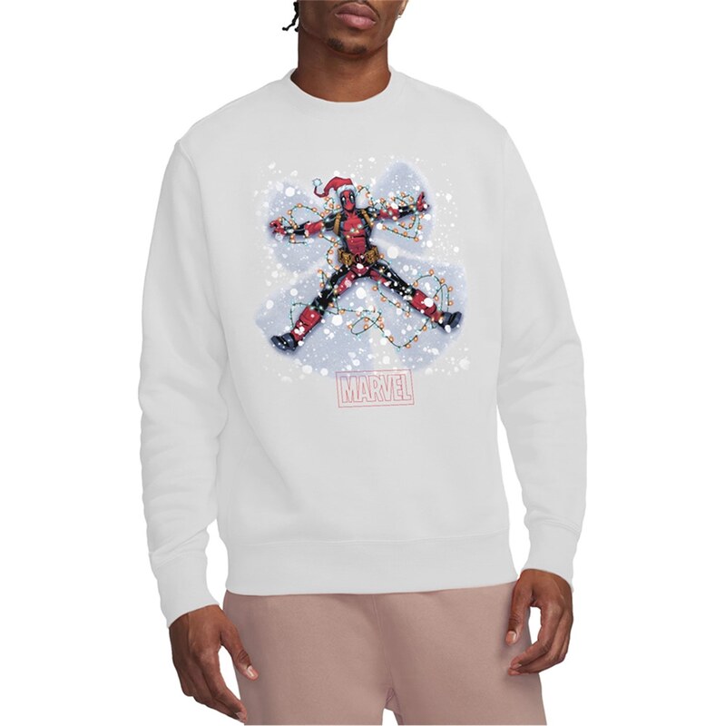 Mikina Deadpool White 5124265