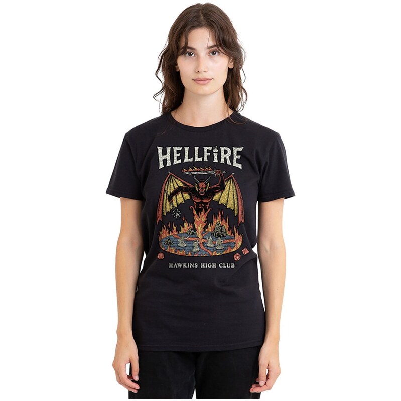 Tričko Stranger Things Black 2886448 115699436