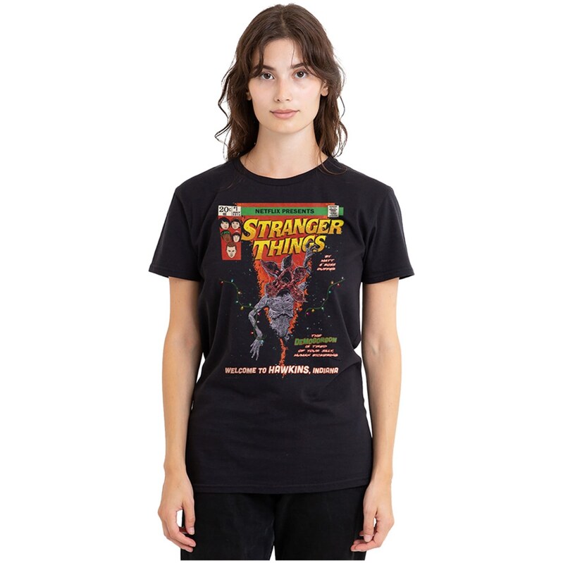 Tričko Stranger Things Black 950169 115699464