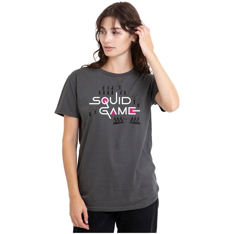 Tričko Squid Game Charcoal 635019 115699471
