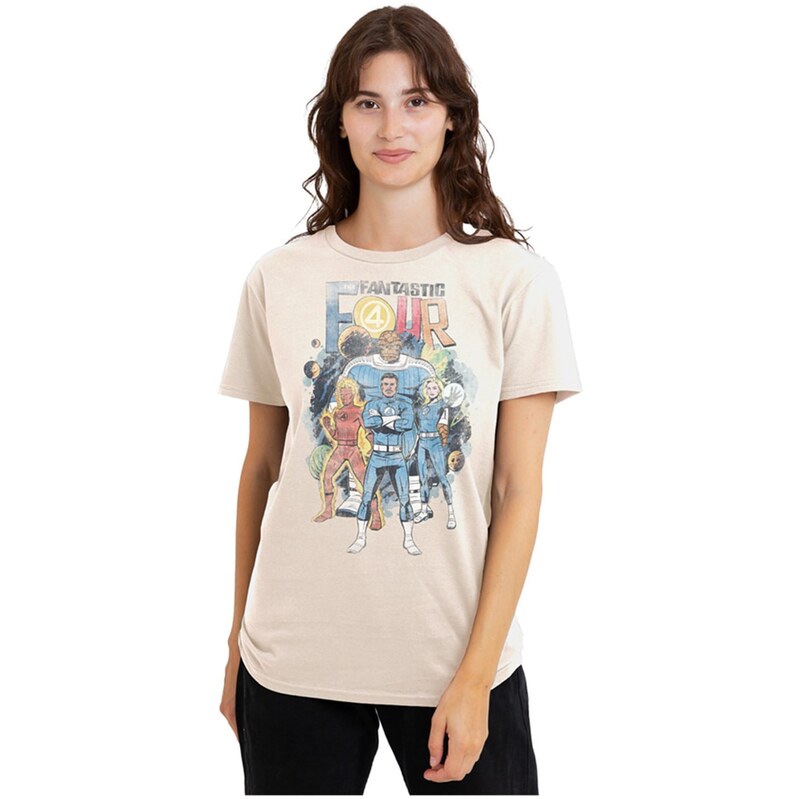 Tričko Marvel Beige 6880804 115699551