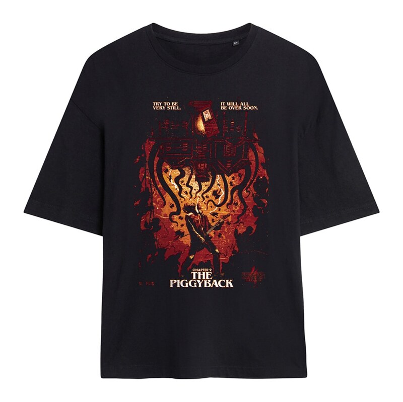 Tričko Stranger Things Black 418689 115699709