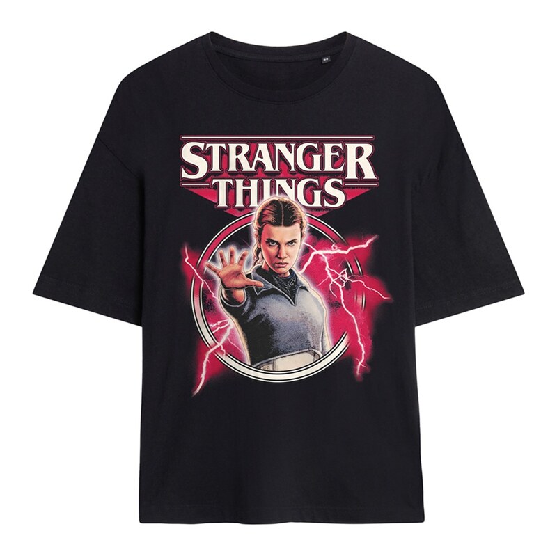 Tričko Stranger Things Black 377346 115699703
