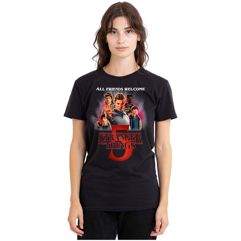 Tričko Stranger Things Black 422308 115699705