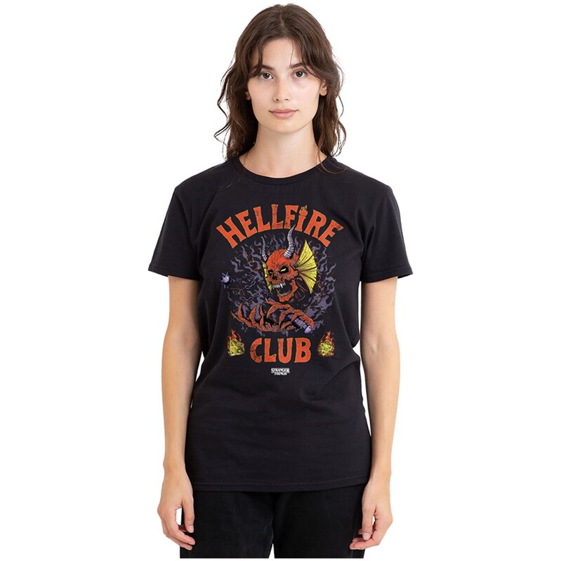 Tričko Stranger Things Black 506333 115699751