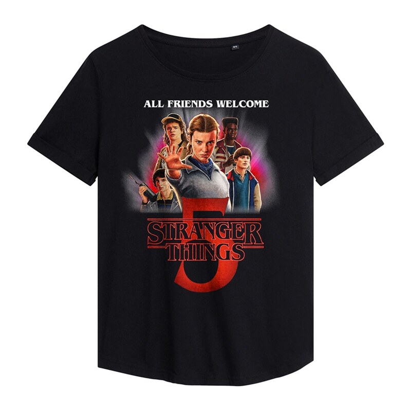 Tričko Stranger Things Black 4215262 115699762