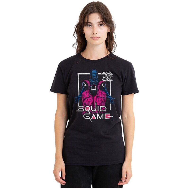 Tričko Squid Game Black 9260453