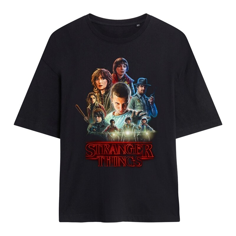Tričko Stranger Things Black 5586633 115699772