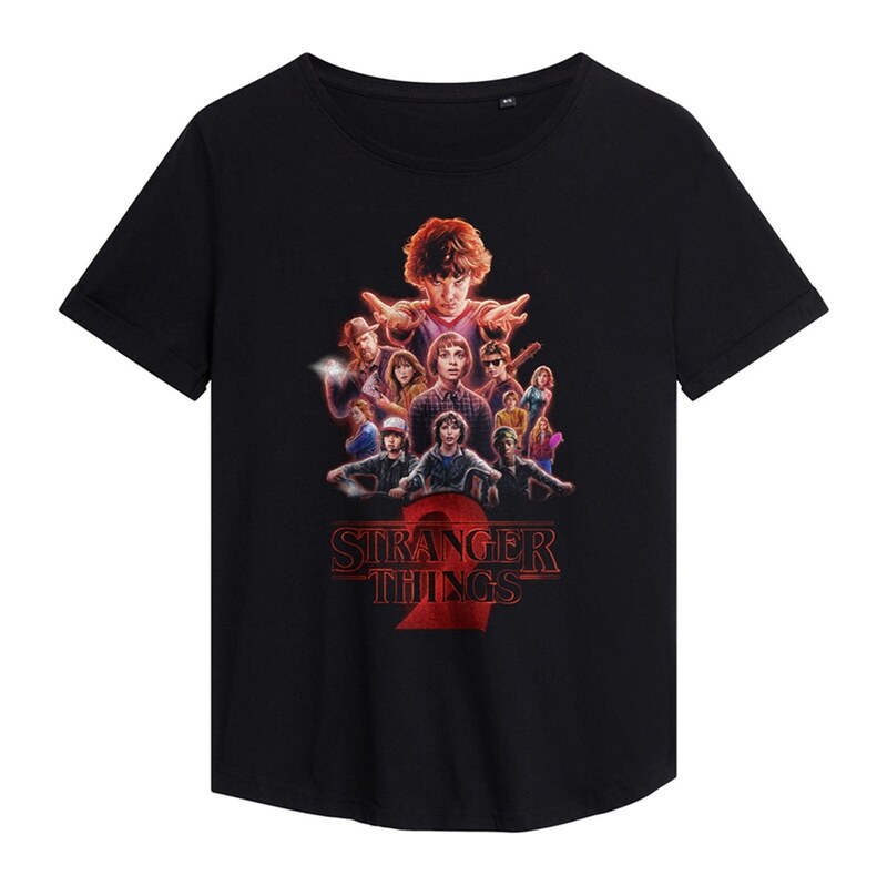 Tričko Stranger Things Black 4946320 115699784
