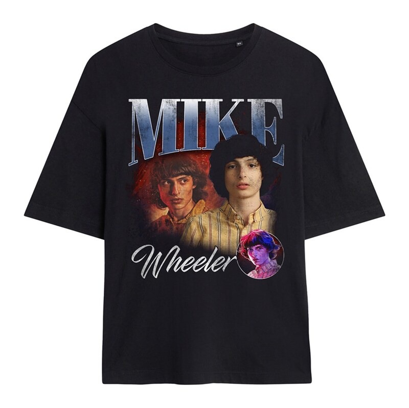 Tričko Stranger Things Black 259537 115699794