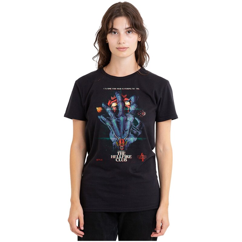 Tričko Stranger Things Black 2226963 115699776