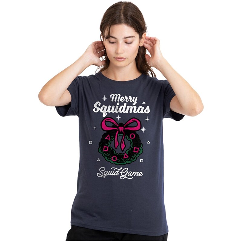 Tričko Squid Game Navy 358074 115699813
