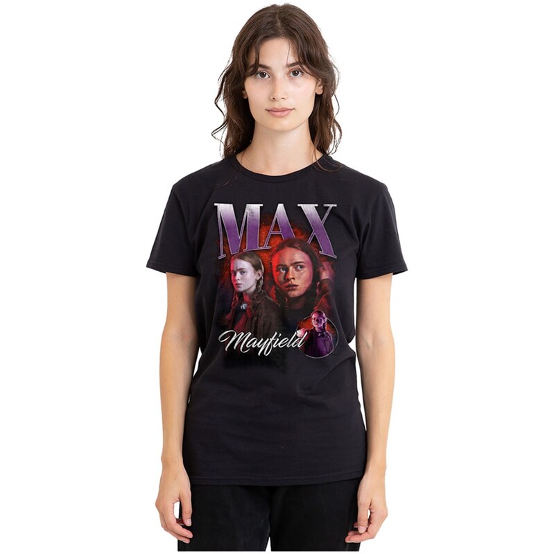 Tričko Stranger Things Black 5480962 115699834