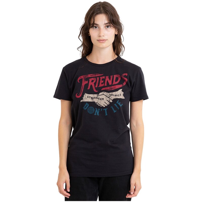 Tričko Stranger Things Black 366476 115699868